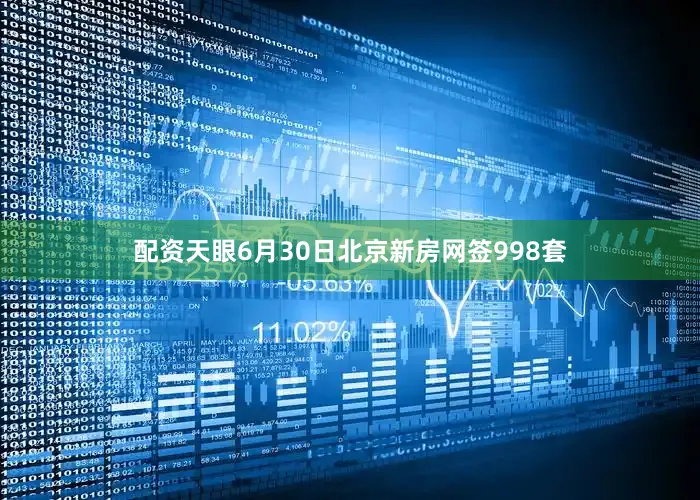 配资天眼6月30日北京新房网签998套